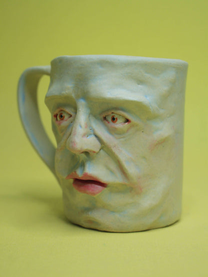 I am Shooketh Face Mug (Matte) - Weird Handmade Ceramic Mug