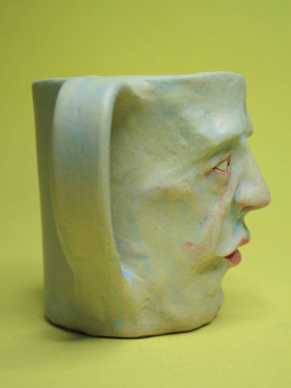 I am Shooketh Face Mug (Matte) - Weird Handmade Ceramic Mug