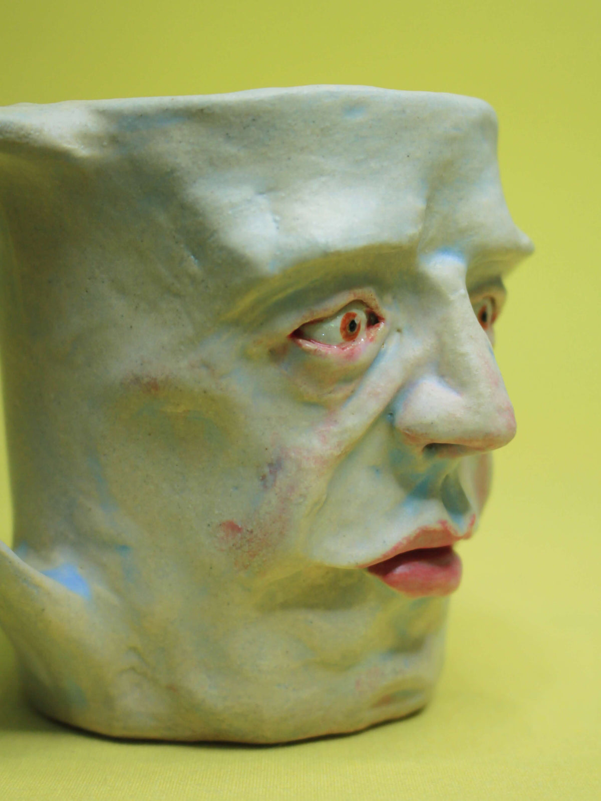 I am Shooketh Face Mug (Matte) - Weird Handmade Ceramic Mug