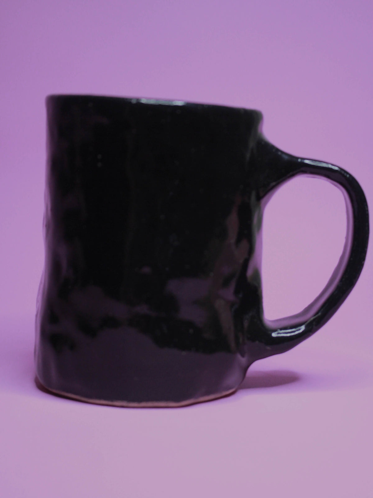 Macabre Death Mask Face Mug - Strange Handmade Ceramic Mug