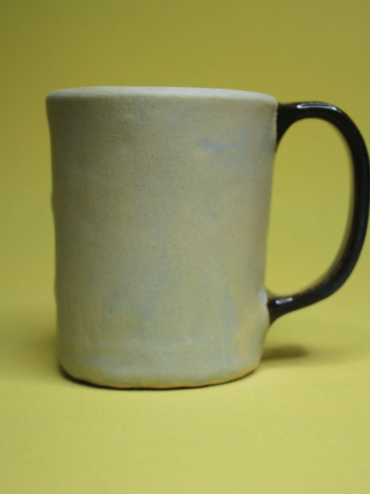 Napping Granddad Face Mug - Strange Hand Sculpted Ceramic Mug