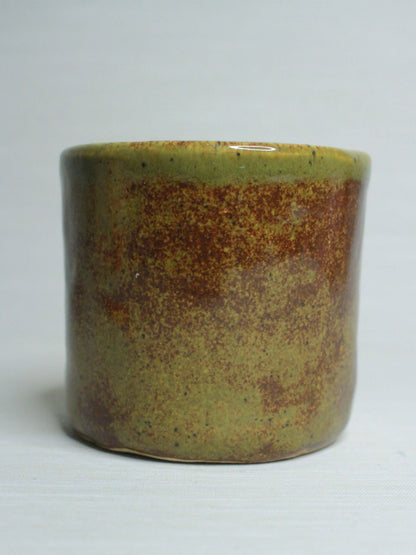 Grumpy Face Tumbler - Unique Handmade Ceramic Drinkware