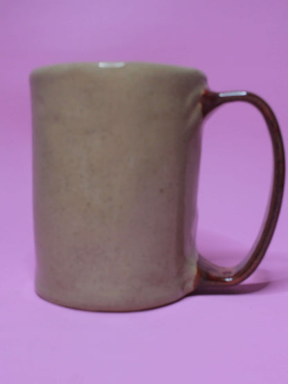 Nonchalant Nigel Face Tankard / Large Mug - Handmade Ceramic Drinkware