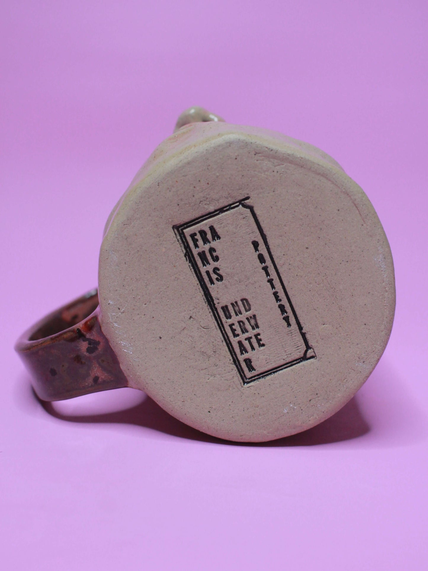 Nonchalant Nigel Face Tankard / Large Mug - Handmade Ceramic Drinkware