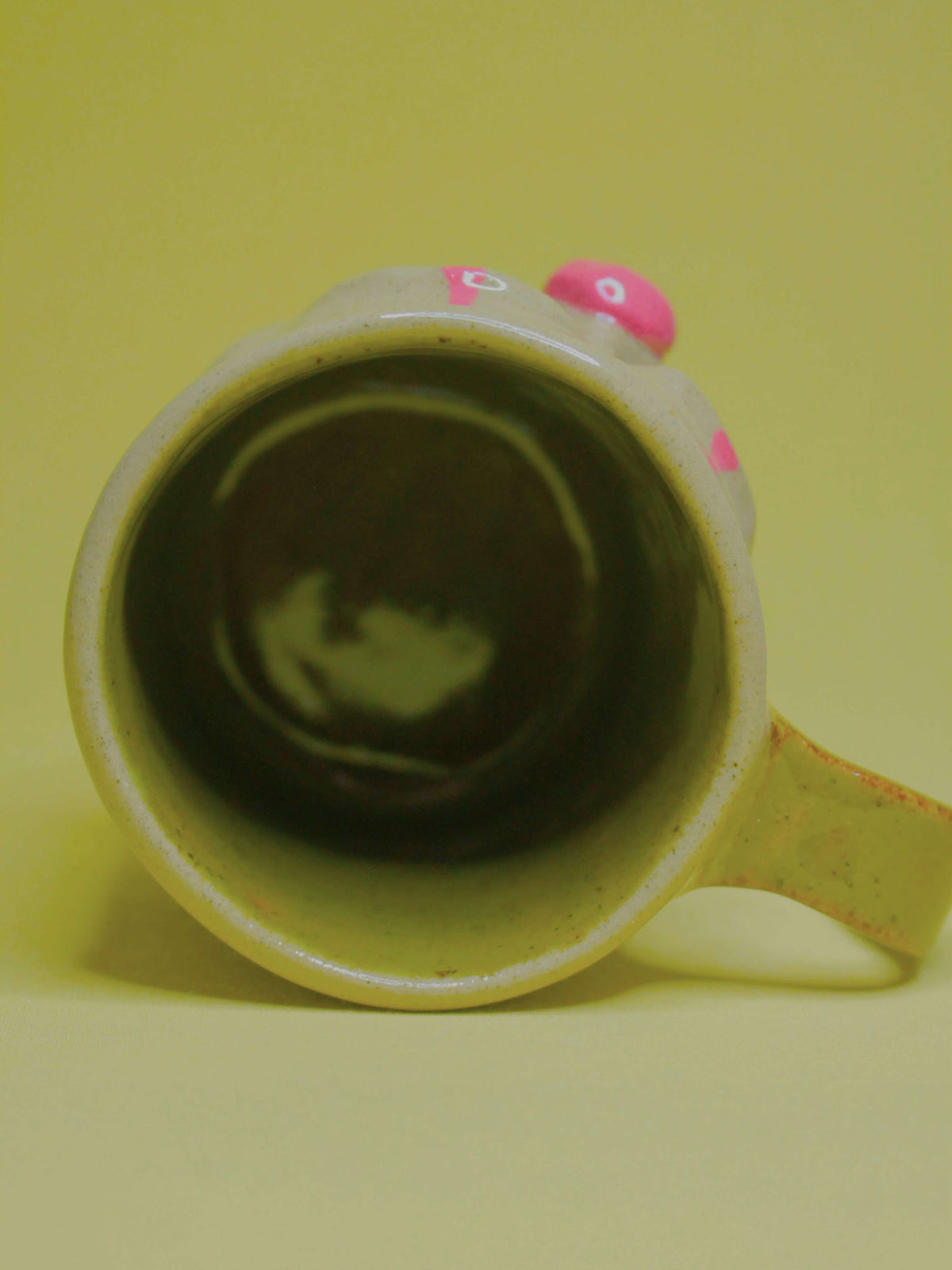Sleeping Clown Face Mug - Quirky Handmade Ceramic Mug