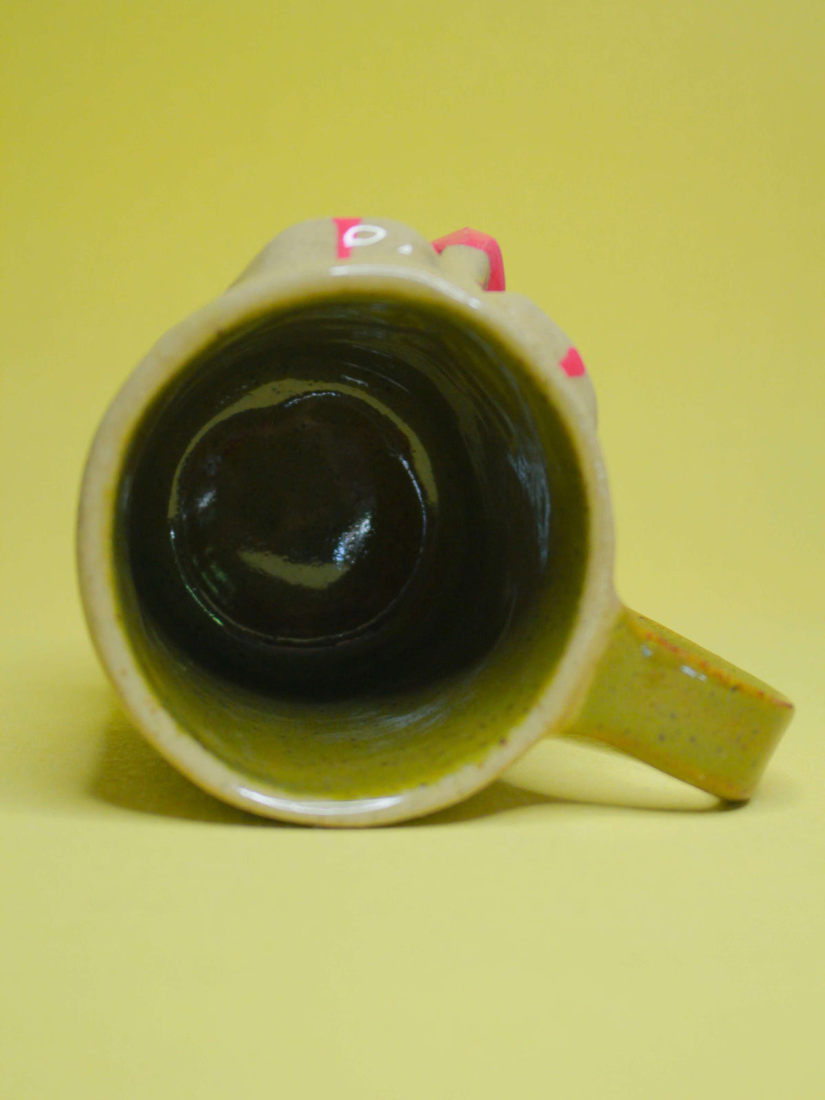 Sleepy Clown Face Mug - Quirky Handmade Ceramic Mug