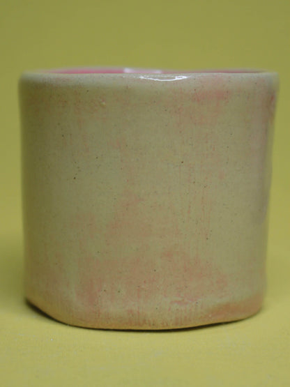 Daydream Dave Face Tumbler - Quirky Handmade Ceramic Drinkware