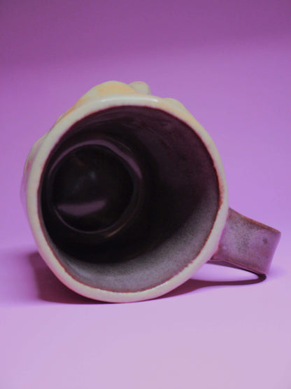 Sweet Dreams Face Mug - Quirky Handmade Ceramic Mug (1)