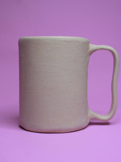 Bruiser Face Tankard / Large Mug (Matte) - Weird Handmade Ceramics