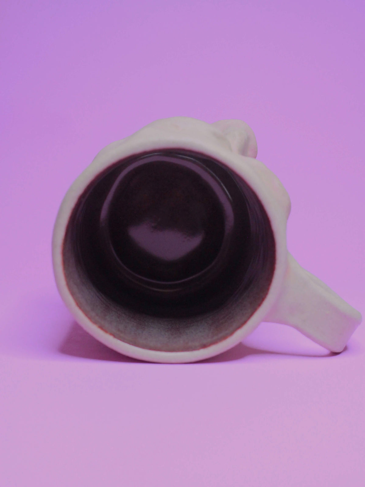 Bruiser Face Tankard / Large Mug (Matte) - Weird Handmade Ceramics