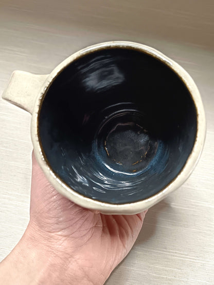 Strange Shocked Face Mug - Quirky Handmade Ceramic Mug