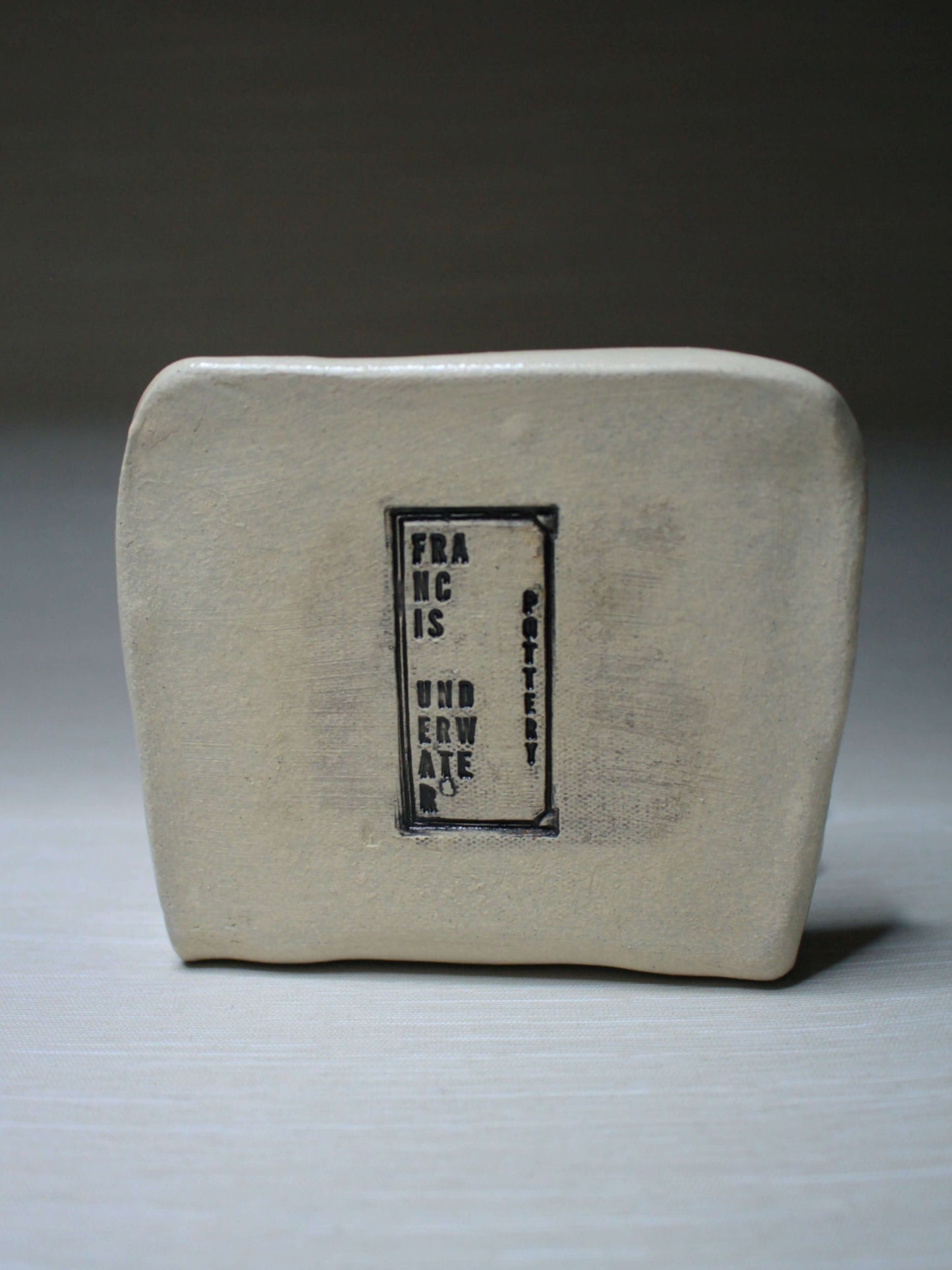 White Sun Trinket Dish / Mini Altar - Handmade Ceramic Tealight / Jewellery Holder