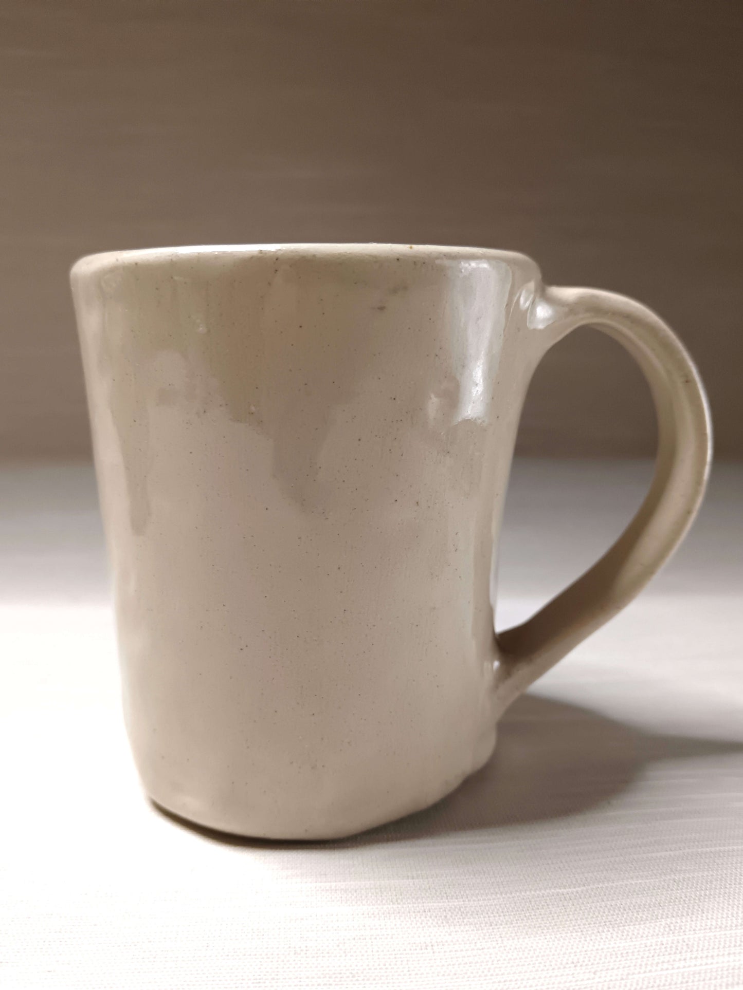 Strange Shocked Face Mug - Quirky Handmade Ceramic Mug