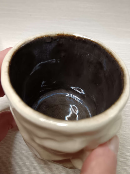 White Mini Pot / Face Tumbler - Handmade Ceramic Pot & Drinkware