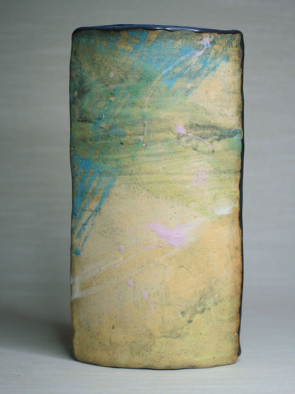 Weird Gothic Slim Ceramic Face Vase