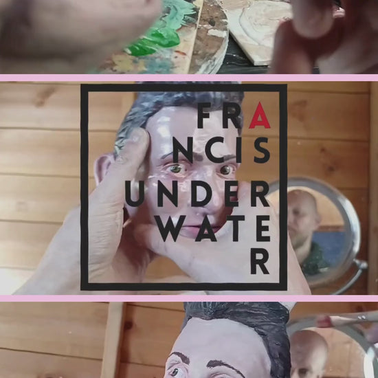handmade devil boy vase, making video