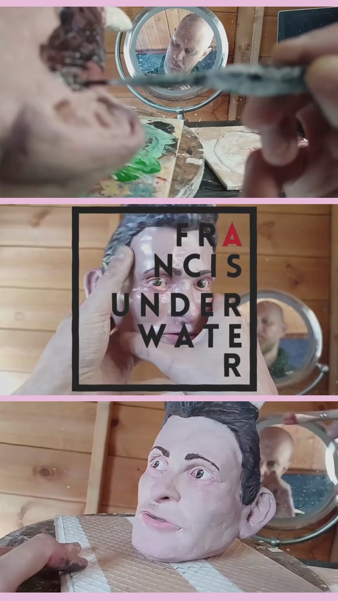 handmade devil boy vase, making video