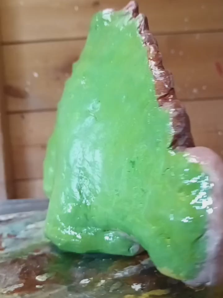 Drop Dead Fred clay Sculpture painting timelapse video