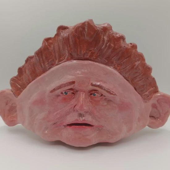 Drop Dead Fred clay Sculpture 360 view video