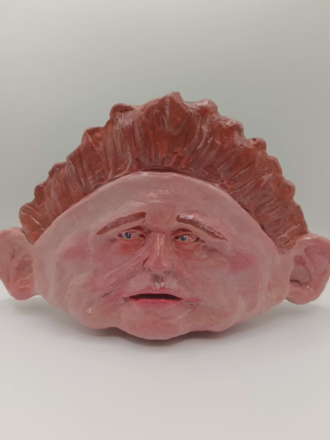 Drop Dead Fred clay Sculpture 360 view video