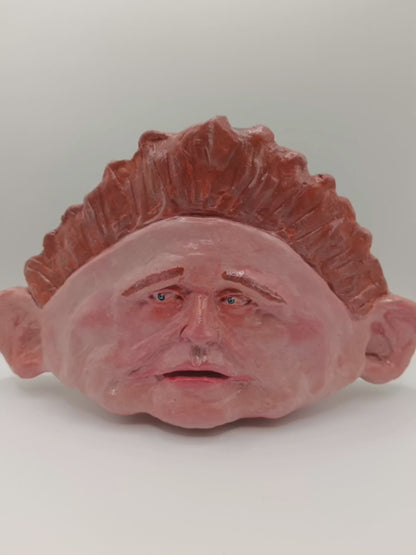 Drop Dead Fred clay Sculpture 360 view video