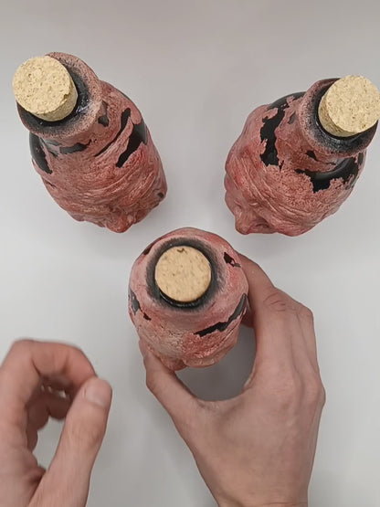 Grotesque Horror Bottle Vases