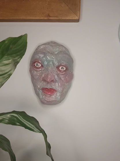 HUMAN REPTILE Wall Ornament Sculpture