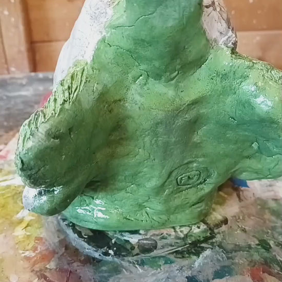 Killer Klowns from Outer Space clay sculpture painting timelapse video
