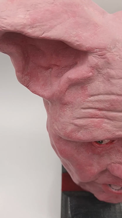 BRIAN THE PIG MAN - Sculpture/Wall Art
