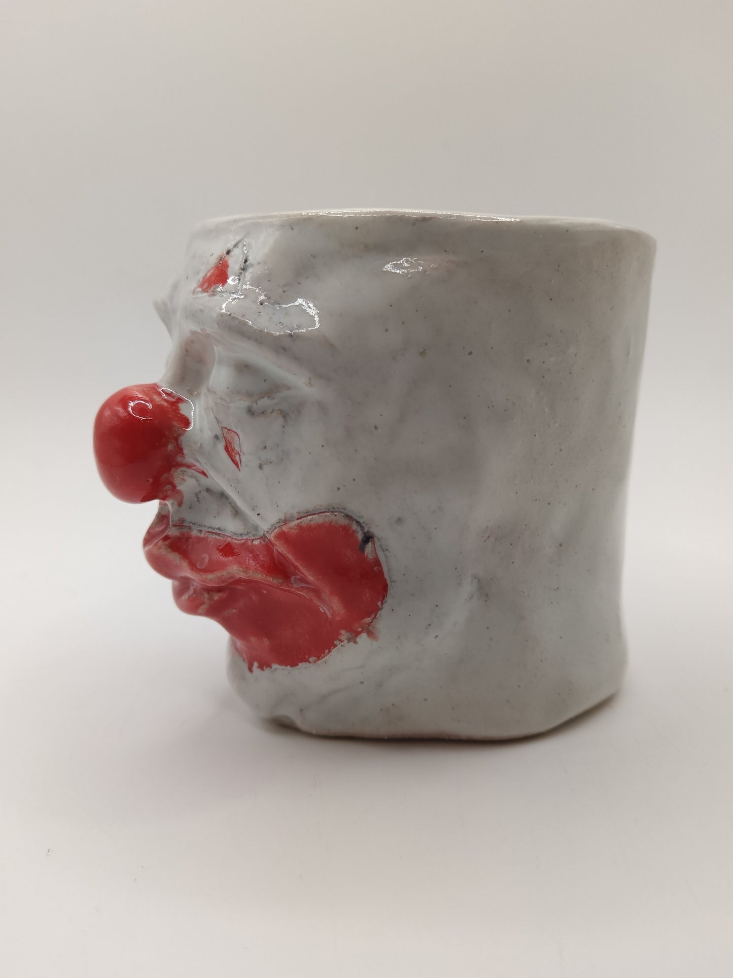 Sleeping Clown Face Mug