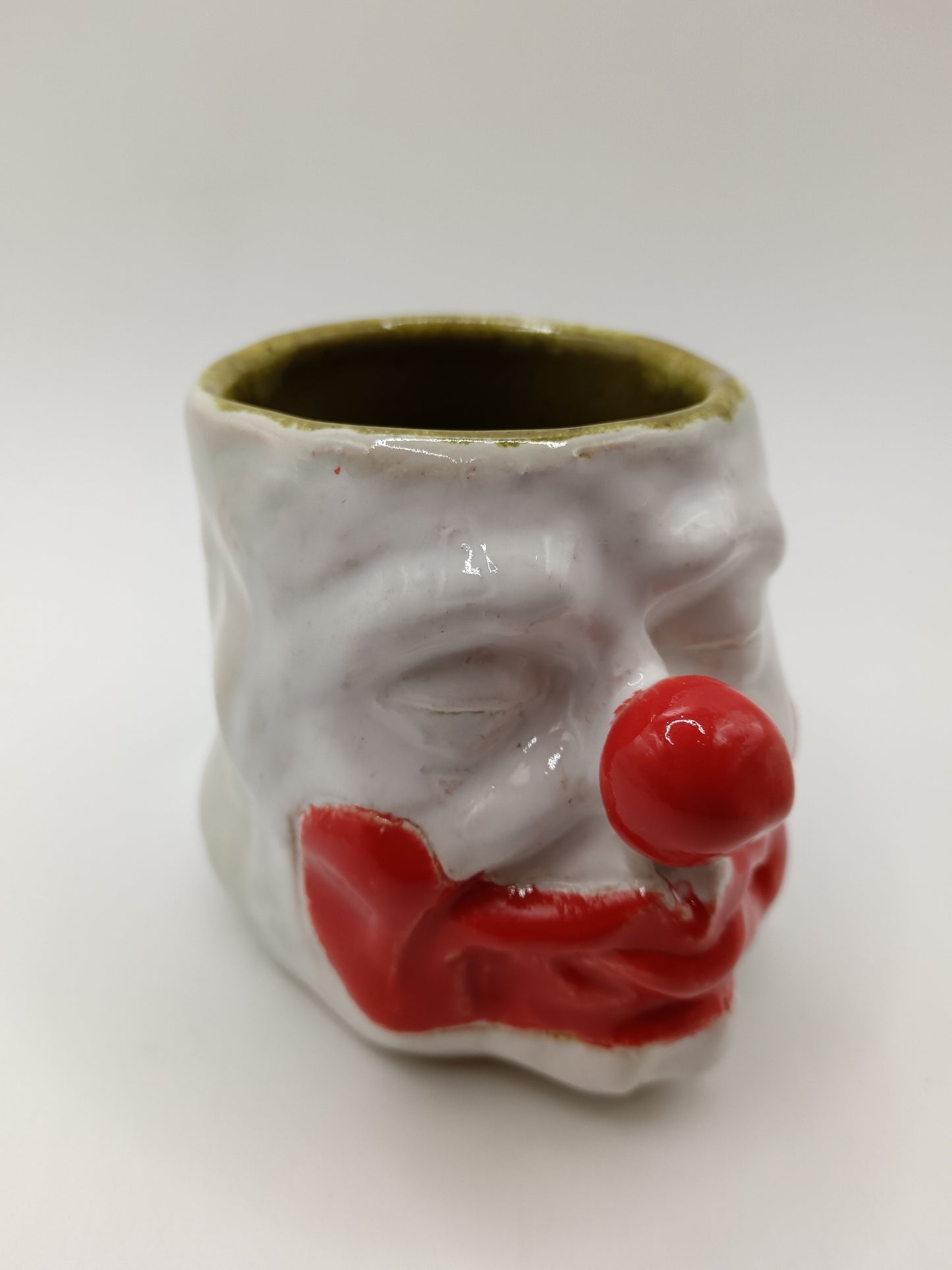 Ceramic Clown Tumbler