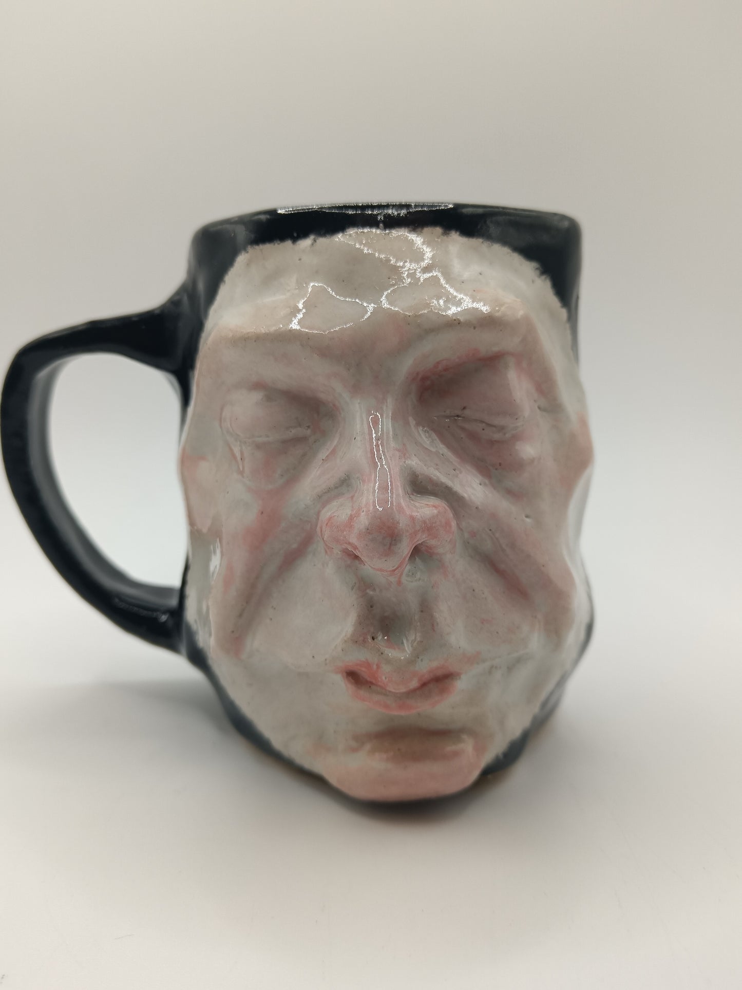 Black Face Mug