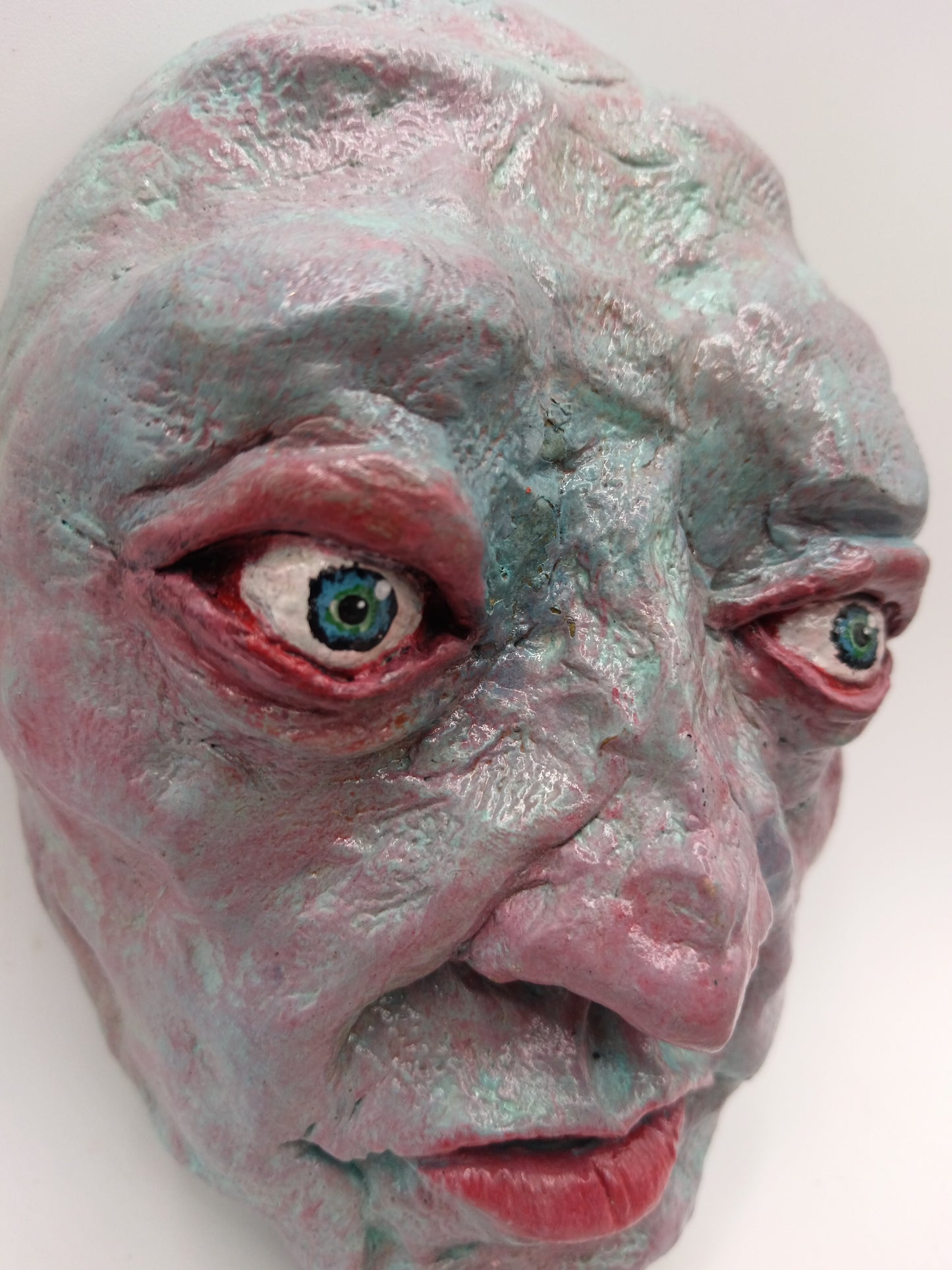 HUMAN REPTILE Wall Ornament Sculpture