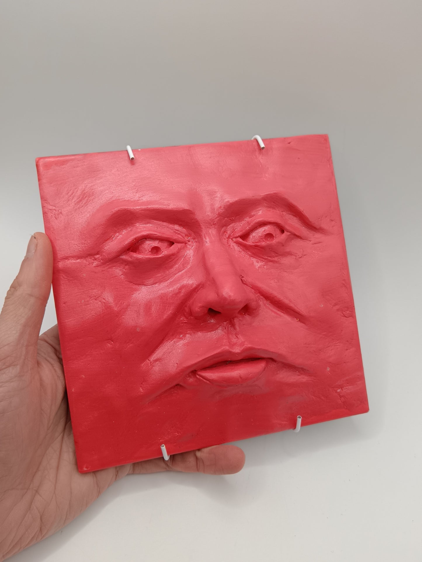 Colourful Hanging Face Tiles