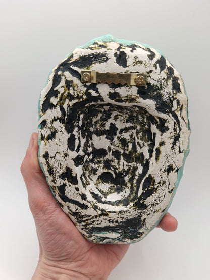HUMAN REPTILE Wall Ornament Sculpture