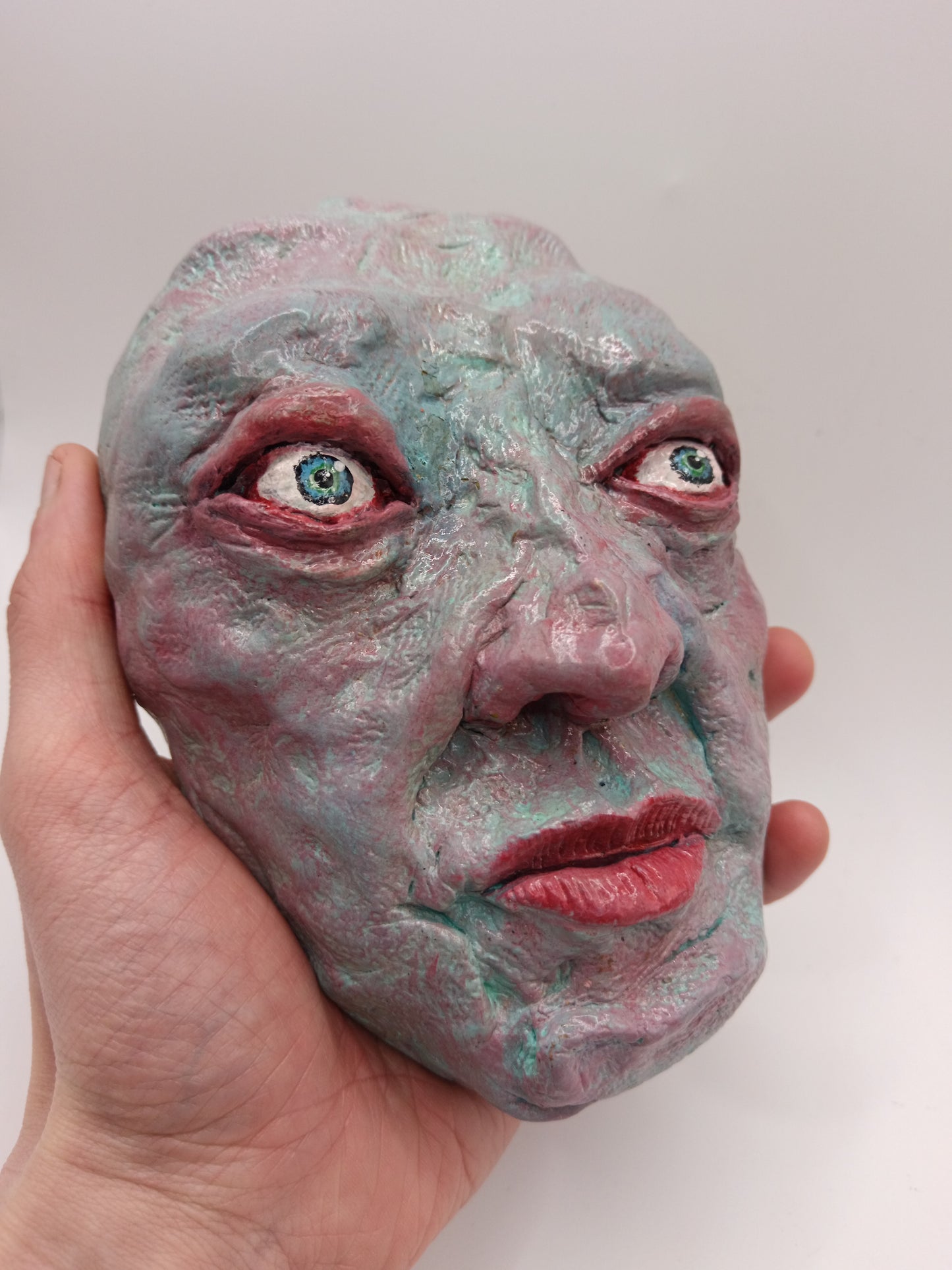 HUMAN REPTILE Wall Ornament Sculpture