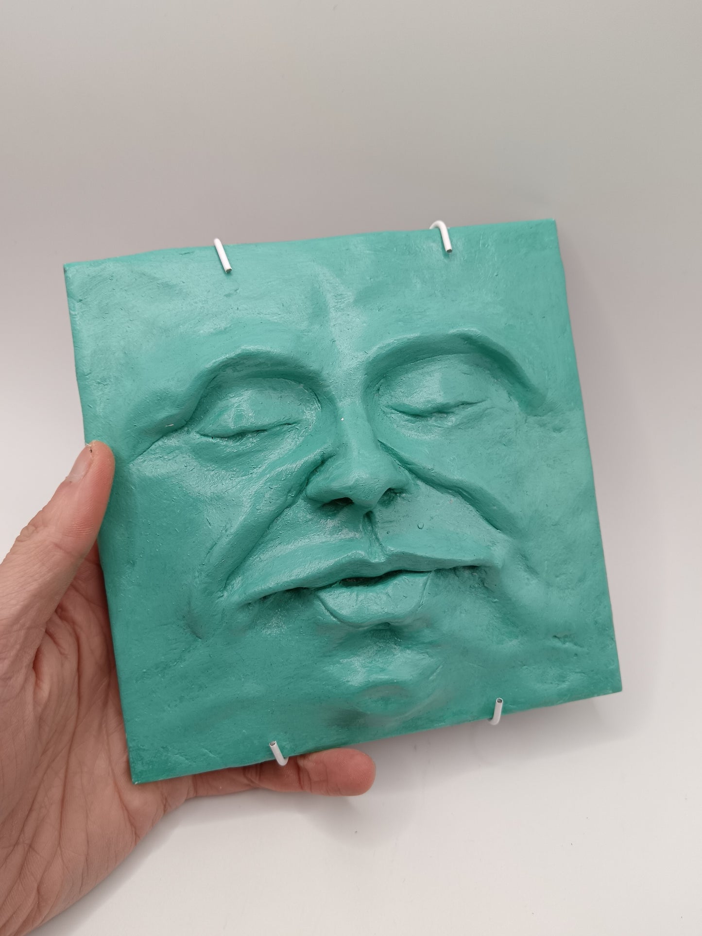 Colourful Hanging Face Tiles