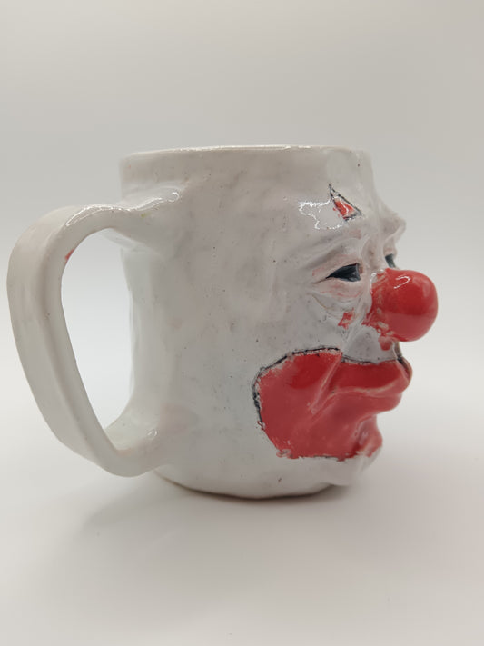 Creepy Clown Face Mug