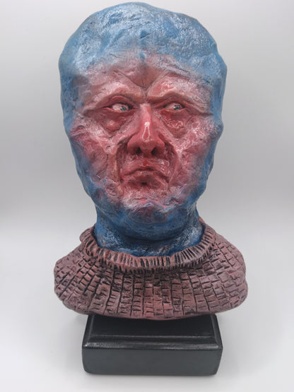 Francis Underwater handmade clay alien sculpture, front