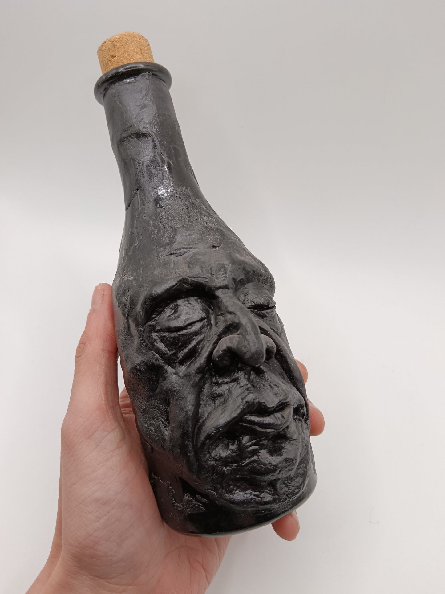 Black Gothic Decorative Bottle Vase