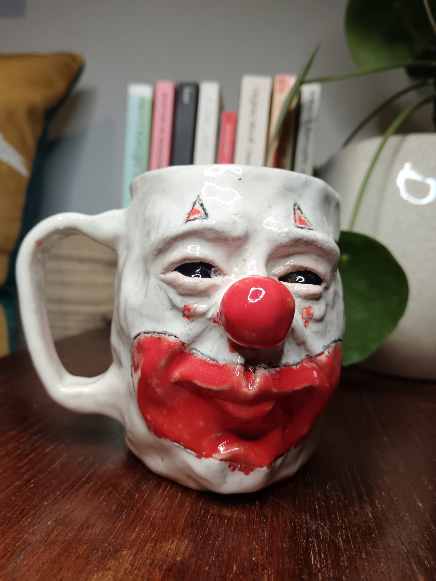 Creepy Clown Face Mug