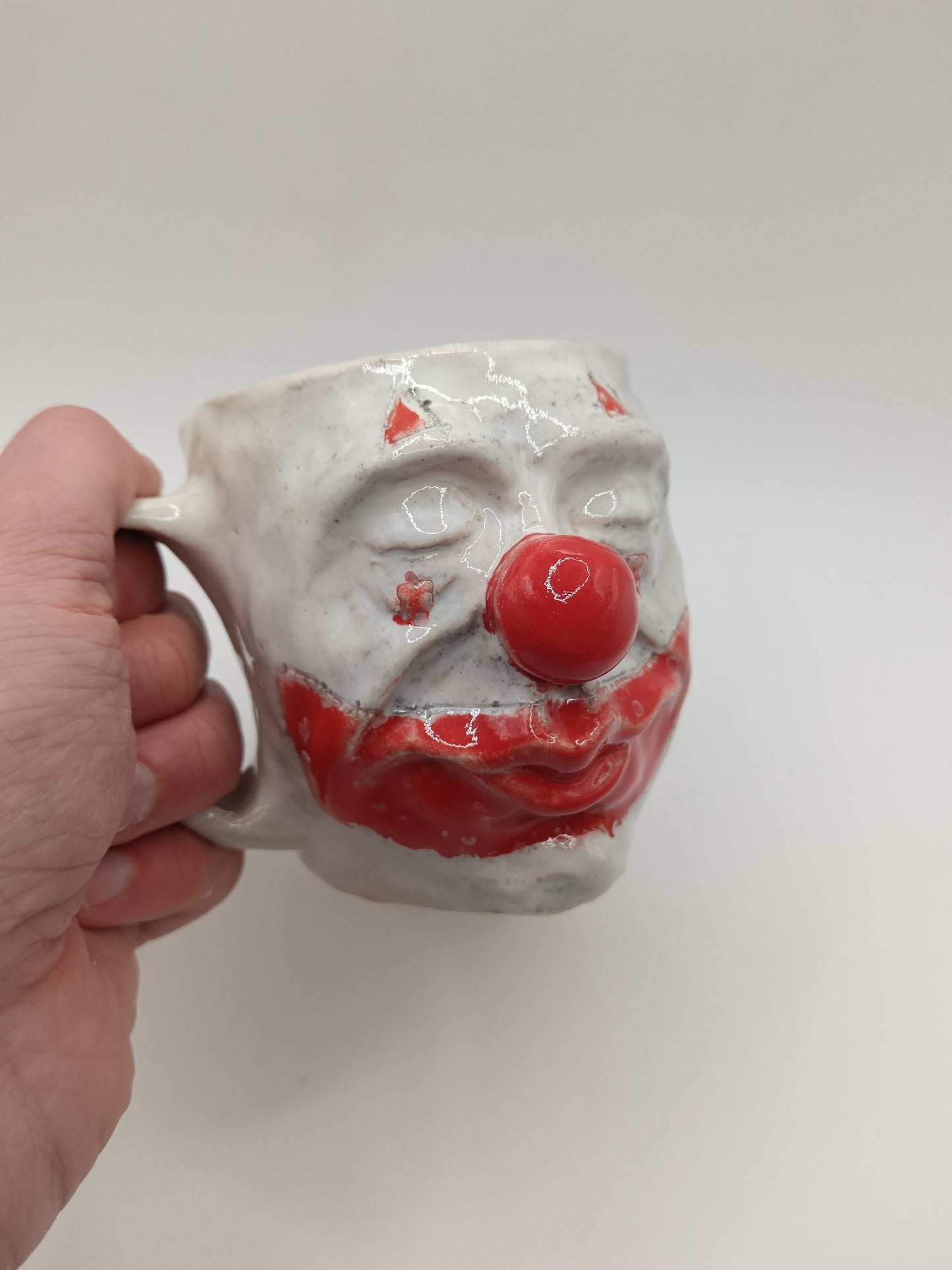 Sleeping Clown Face Mug