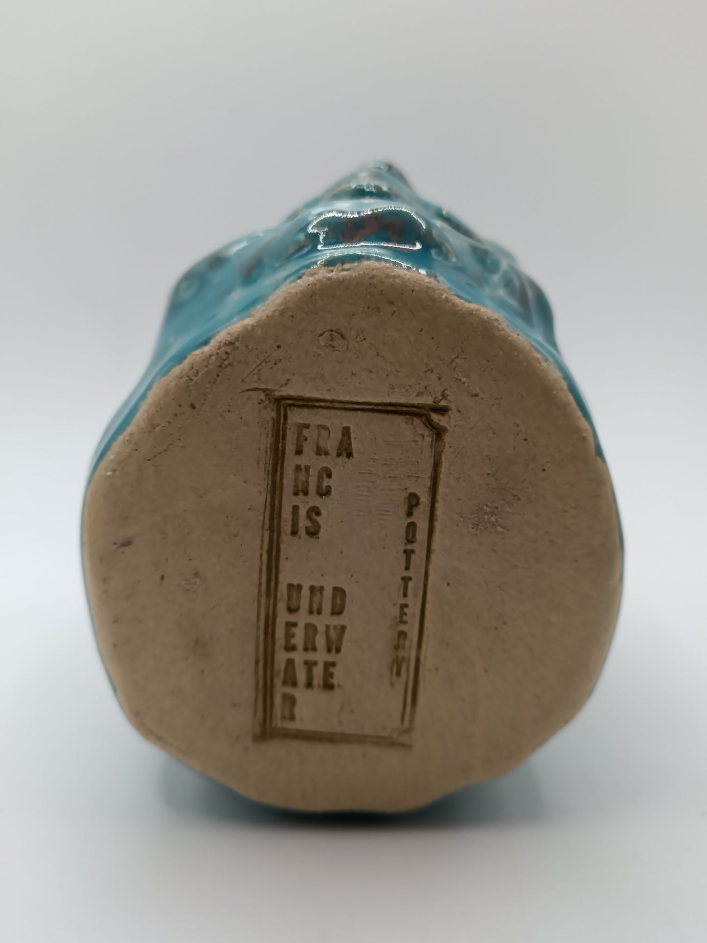 Faded Denim Blue Face Tumbler