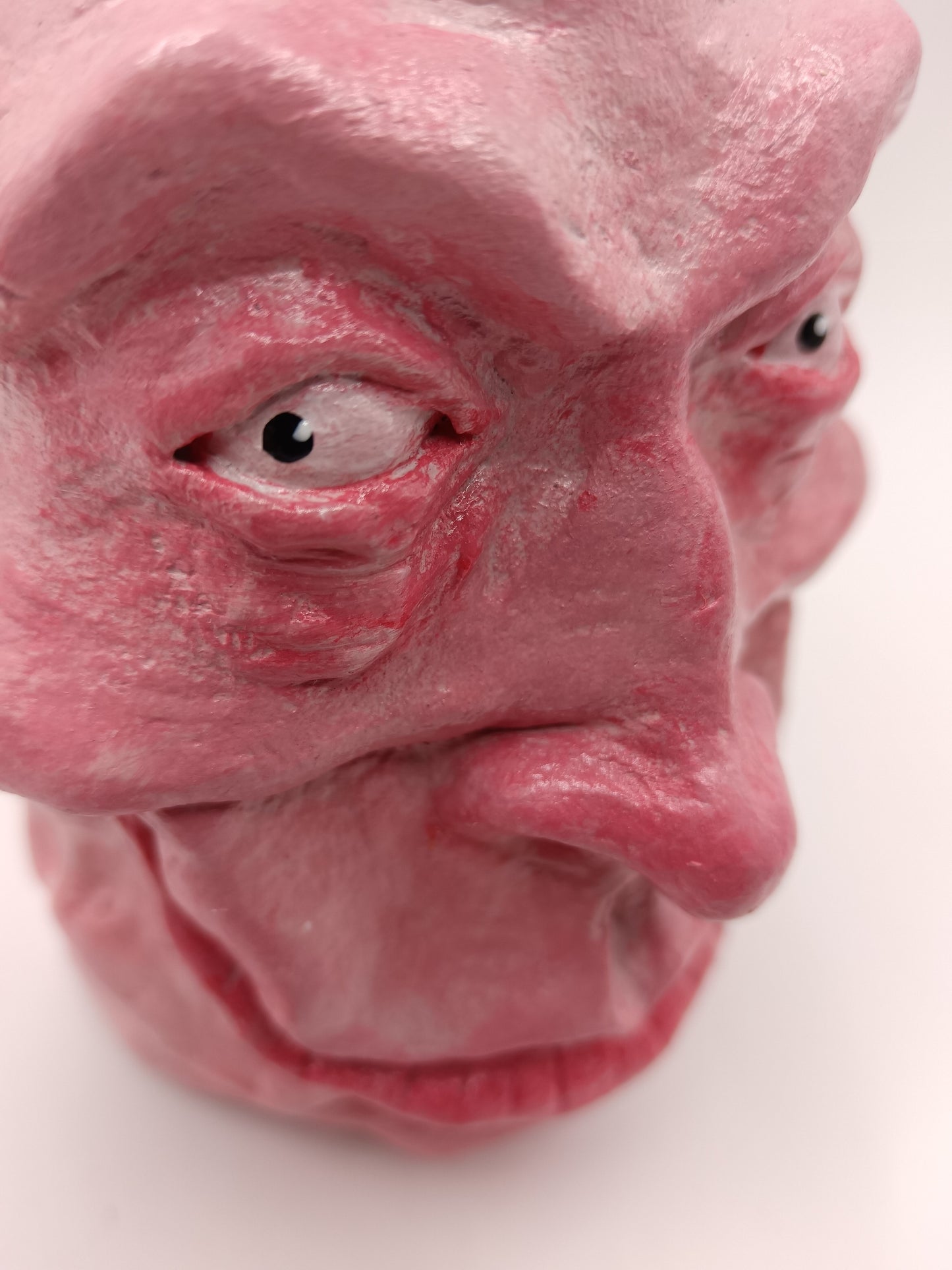 THE SMILER - Hand Sculpted Face Vase