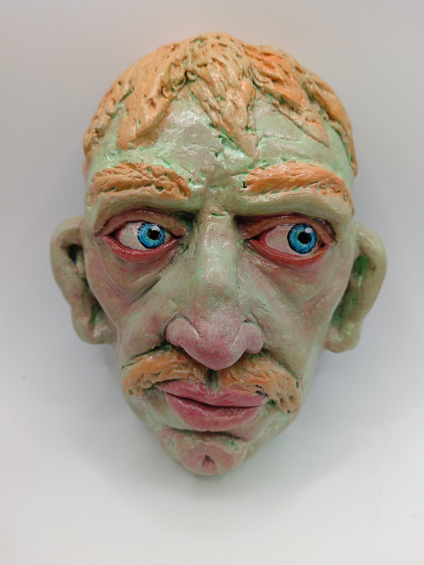 GREEN MAN - Sculpture/Wall Art