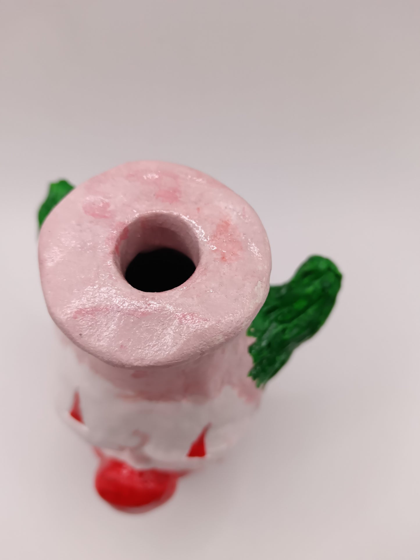 THE INQUISITIVE CLOWN - Hand Sculpted Face Vase