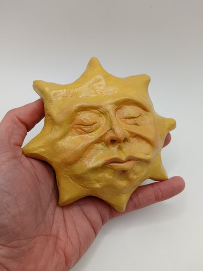 MINI SUN & MOON HANGING WALL SCULPTURES