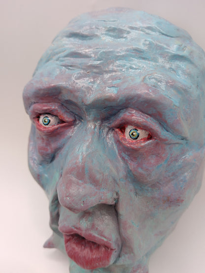 POUT MONSTER Wall Ornament Sculpture