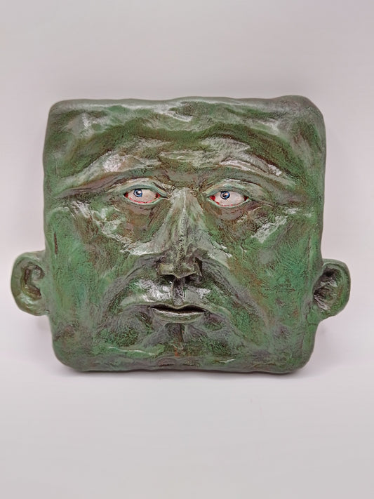 Green Guy - Square Wall Hanging