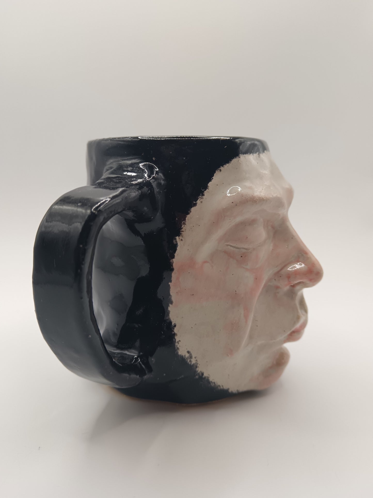 Black Face Mug